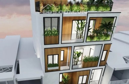 Bán căn hộ cho thuê, góc 2 MT hẻm đường Phan Huy Ích, DT: 12 x 22m, 8 tầng.